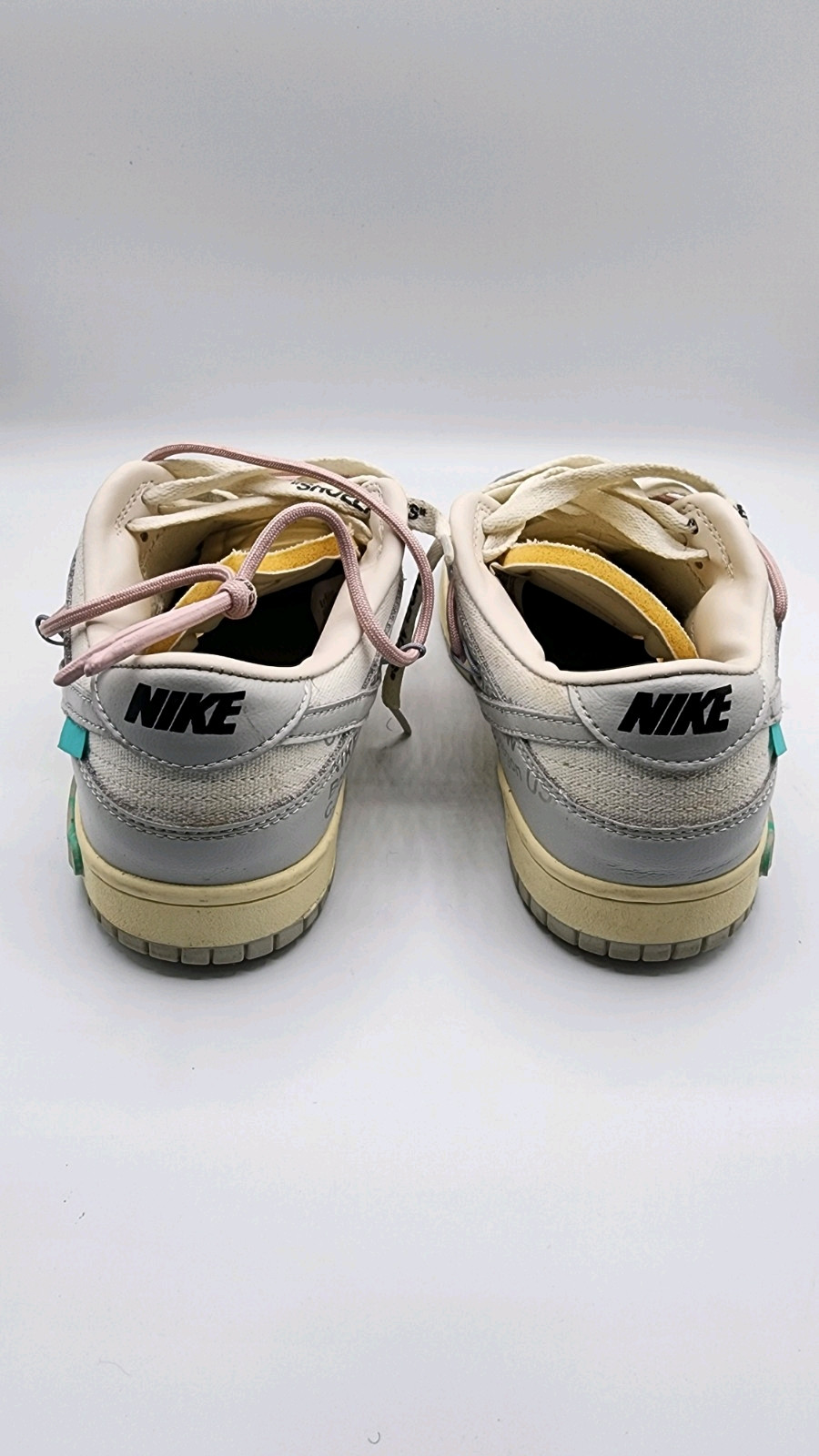 OFF WHITE X NIKE Taglia 8 Nike Off White x Dunk Low Lotto 09 di 50