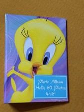 NEW IN PACKAGE VINTAGE 1999 LOONEY TUNES TWEETY PHOTO ALBUM FOR 4 X 6"