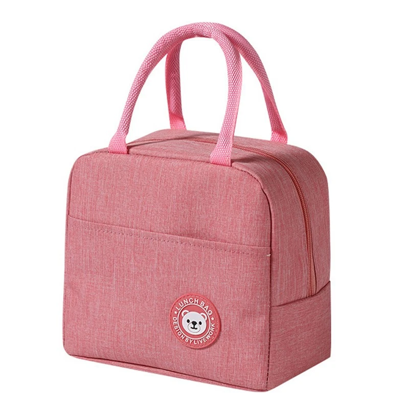 Insulated Lunch Box Bag with Ice Pack for Bento & Food Storage