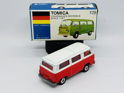 Tomica Tomy F29-1-11 Volkswagen Microbus - Hot Dogs - Made In