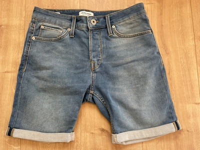 wie neu Jack & Jones Shorts JJIRick JJICON Shorts Gr. S blau
