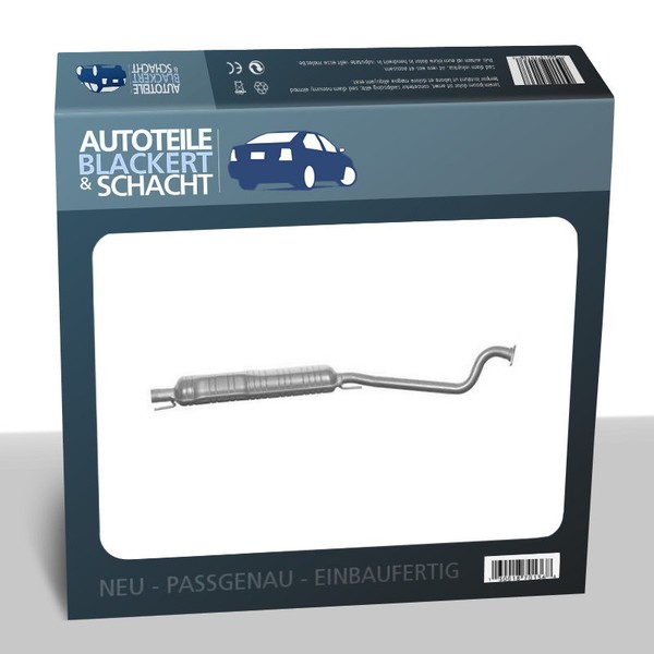 Auspuff Mitteltopf für Opel Astra G Caravan + CC + Kasten + Stufenheck-image