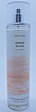 BATH  BODY WORKS AMBER BLUSH FINE FRAGRANCE BODY MIST SPRAY 8 oz NEW