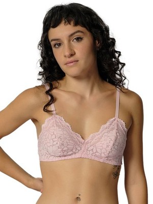 Skiny Damen Bustier Wonderfulace Gr. 36-44 in Ivory, Rose Dust und Black