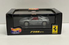 1:43 Hot Wheels Collectibles FERRARI F355 GTS Silver Exclusive diecast