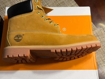Timberland Men's 9 Inch Premium Waterproof Wheat Boots-Free Shipping USA