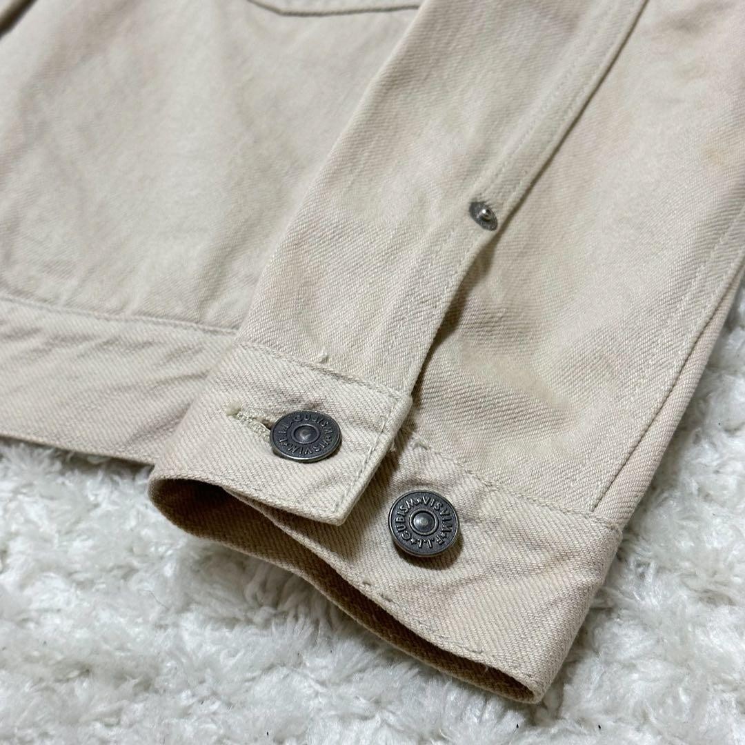 Visvim 101 JKT White Denim Python Patch Used Cott… - image 5