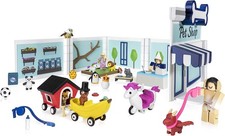 Roblox Celebrity Collection Adopt Me: Pet Store Deluxe Playset Includes