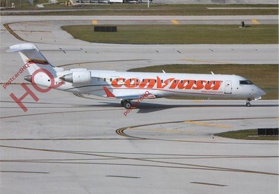 Ansichtskarte::CONVIASA CANADAIR REGIONALJET CRJ-700ER YV1111