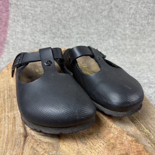 Papillio Birkenstock Boston Clogs Damen 37 6,5 schwarz Slipper Schnalle Komfortschuh - Bild 3 von 14