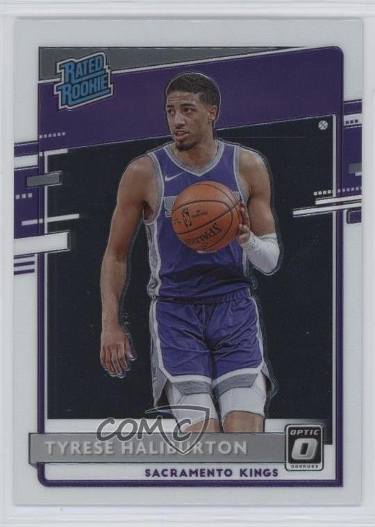 2020-21 Panini Donruss Optic Rated Rookie Tyrese Haliburton #162 1rb9