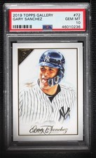 2019 Topps Gallery Gary Sanchez #72 PSA 10 GEM MT 0e2x