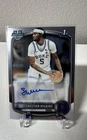 2025-26 Bowman Chrome 1st Sebastian Wilkins Auto #CPA-SI Duke NCAA
