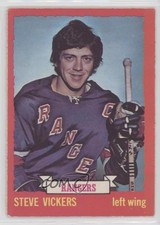 1973-74 O-Pee-Chee Light Back Steve Vickers #57 0m8e
