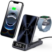 Wireless Charger for Fitbit Versa 4/3/Sense 2/1/Ace LTE, Charging Station for...