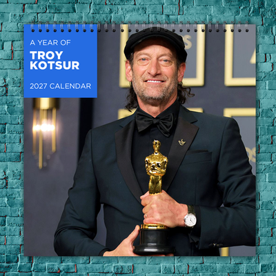 #ad Troy Kotsur 2027 Wall Calendar 12 Month Celebrity Photo Fan Collectible $79.96