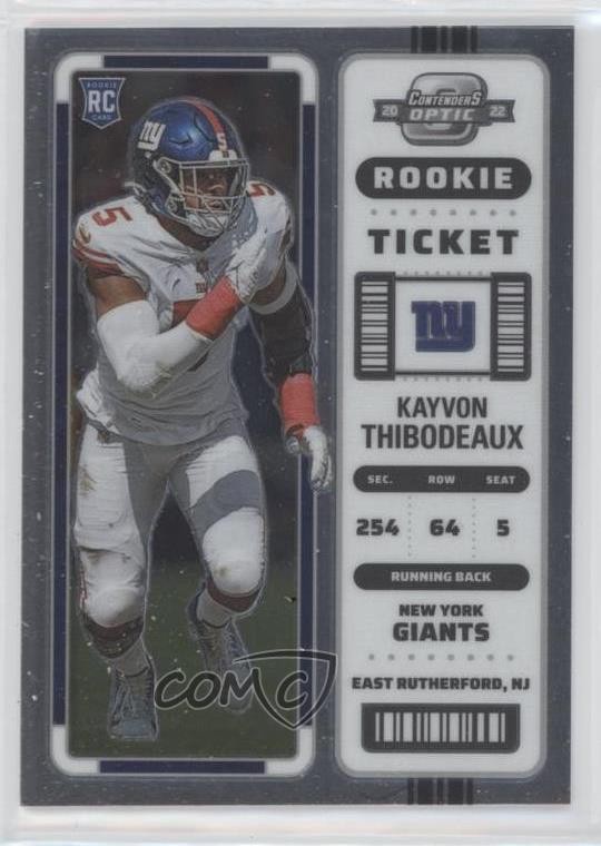 2022 Panini Contenders Optic Rookie Ticket Kayvon Thibodeaux #74 Rookie RC 0v33