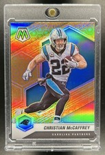 2021 Panini Mosaic Christian McCaffrey Honeycomb #36 Panthers