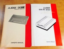 Atari 130XE and DOS XE: XF551 Disk Drive Owner's Manuals from the 1980s RARE