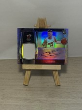 2019-20 Obsidian Rookie Jersey Autographs Tyler Herro #222 Electric Etch /75 RPA