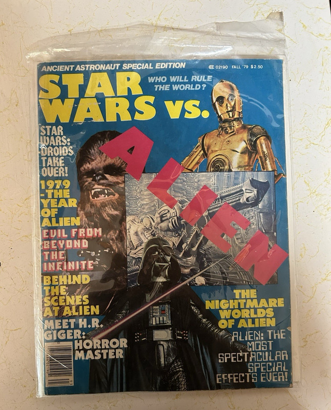 This is a vintage Space Wars Magazine "Ancient Astronaut Special Edition"1979