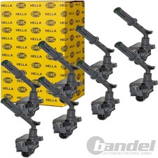 8x HELLA ZÜNDSPULE 12 V 4-POLIG für MERCEDES W212 W221 W166 R231 S212 X166 C207 8x HELLA ZÜNDSPULE 12 V 4-POLIG für MERCEDES W212 W221 W166 R231 S212 X166 C207