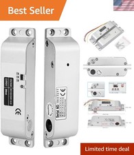 Durable Aluminium Electric Drop Bolt Lock - DC 12V NC Mode for Versatile Doors