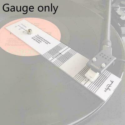 Phonograph Cartridge Stylus Alignment Protractor Tool UK Gauge Calibration Nice