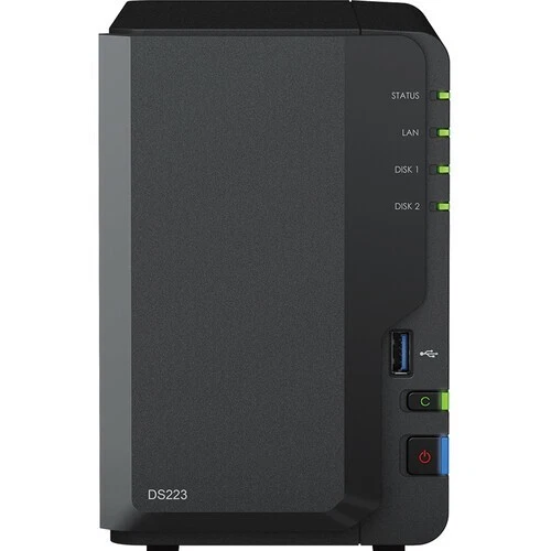Synology DS223 2-Bay 2GB RAM 12TB (2x6TB) Western Digital Red NAS Drives - Image 3 of 4