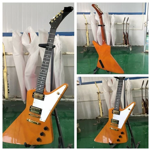 1958 Korina Explorer Electric Guitar 6 String HPL Fretboard Gold Parts 2H