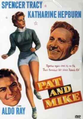 PAT AND MIKE (DVD) VG Disc + Snap Case Cover Art - NO CASE