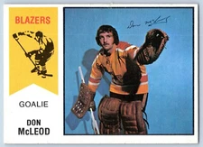 DON McLEOD RC 1974-75 O-PEE-CHEE WHA 74-75 NO 48 VG+        46698