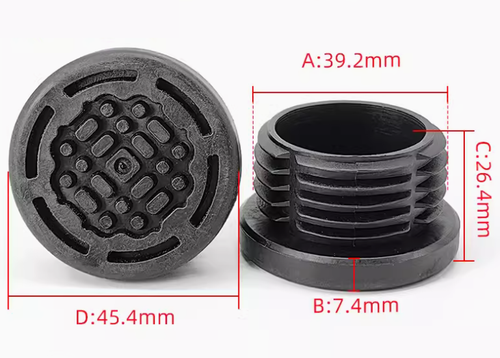 Plastic Blanking End Caps Tube Pipe Plug Chair Leg End Caps Square Round - 第 23/27 張圖片