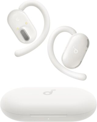 Soundcore V20i Open-Ear Headphones Snug Fit Ear Hooks Bassup Waterproof 36H Play