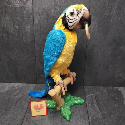 Hasbro FurReal Friends Papagei Coco Spielzeug Vintage Defekt |Ohne Fernbedienung