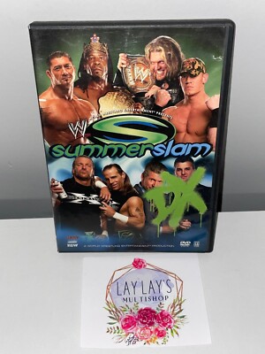WWE Summerslam DVD Rich Flair, Mick Foley, John Cena, King Booker