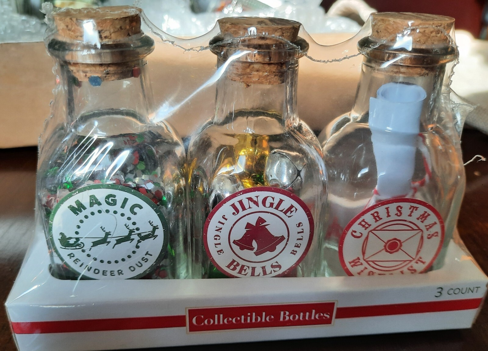 Target Bullseye’s Playground LOT of 16 MINI BOTTLES Christmas