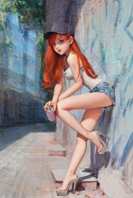 502990 Redhead Hot Sexy Cute Photo 36x24 WALL PRINT POSTER