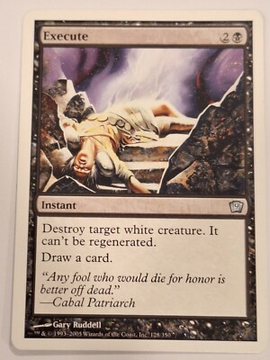 Execute - 9th Edition Core Set - Magic the Gathering MTG Nice!