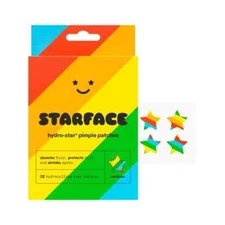 Starface Rainbow Stars, Hydrocolloid Pimple Patches, 32 count - Brand New