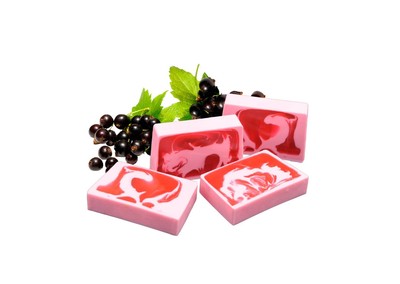 Nesbel Glycerin Seife Duschseife mit Ziegenmilch schwarze Johannesbeere 100 g