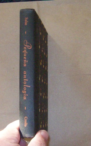 Pequena Antologia : Poesias Espanolas - edited by Manuel Salas 1940 Hardcover - Picture 2 of 5