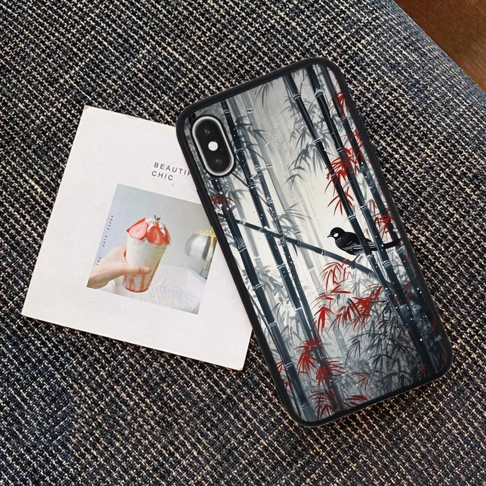 Phone Case Bird Red snow branch For Google Motorola Moto Apple iPhone