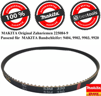 ⭐Makita Original Zahnriemen 225084-9 Passend FüR 9404, 9902, 9903, 9920⭐😊