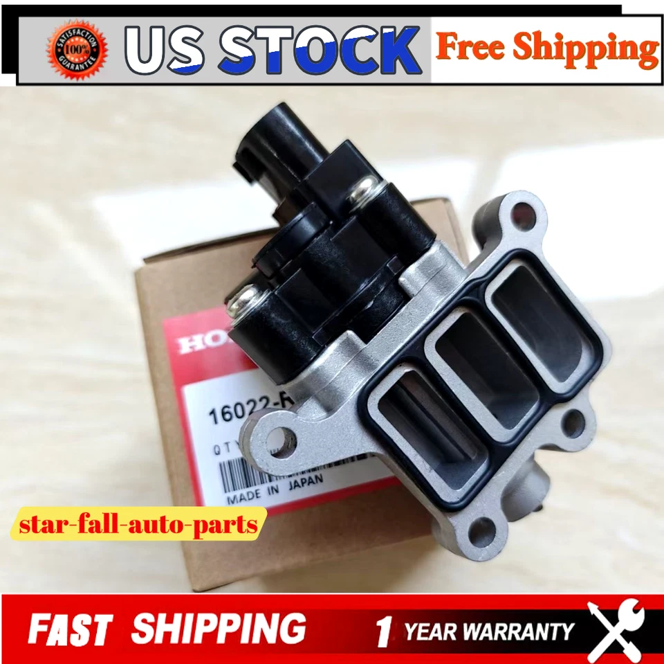 Válvula de control de aire de ralentí OEM con junta para Honda Accord 2003-2005 Element 2003-2006 Foto 2 de 4