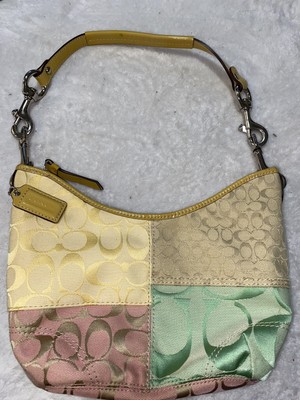 coach hampton patchwork purse