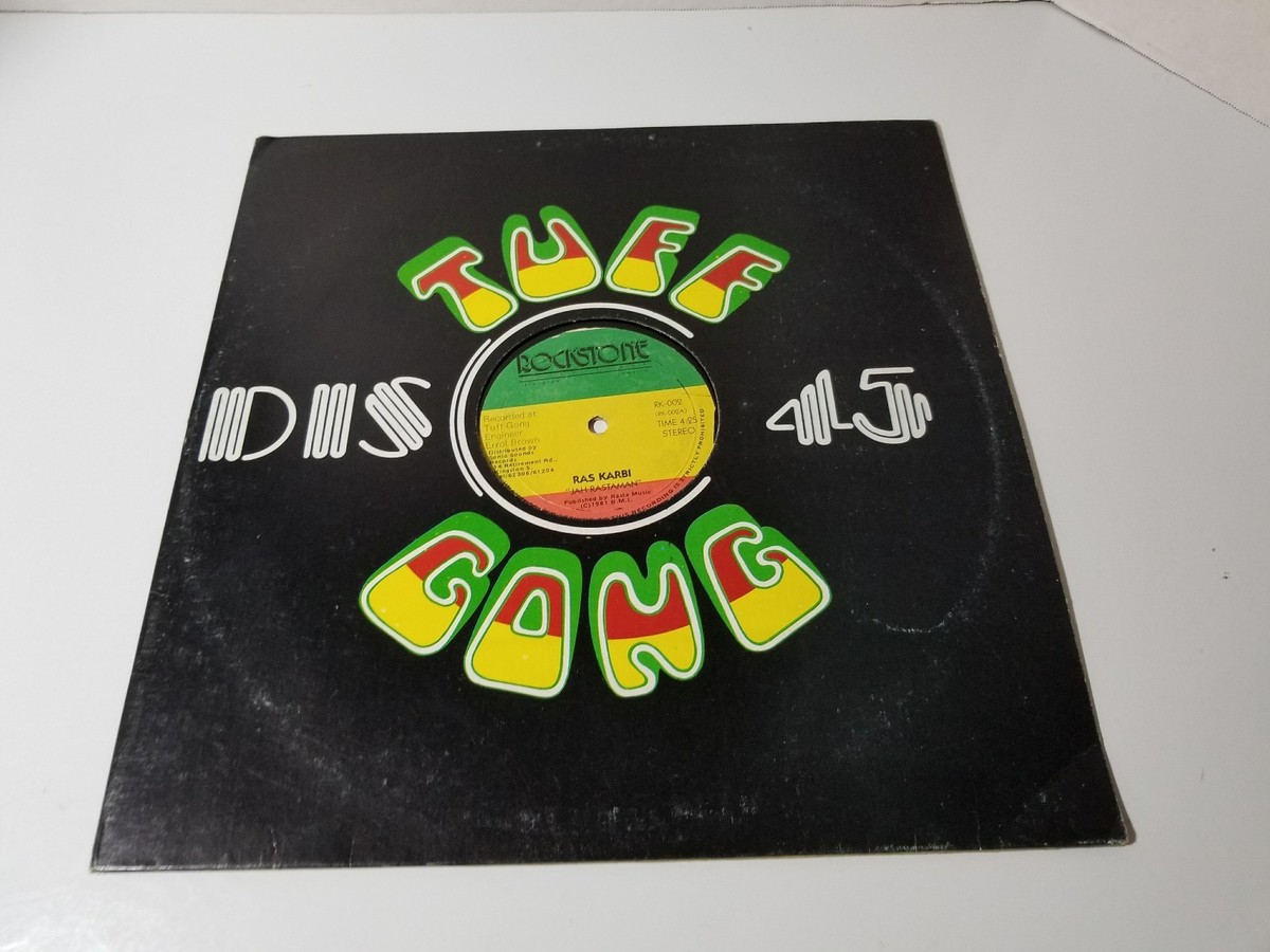 Alborosie SOUND KIILA レコード TUFF GONG RAS KARBI- Jah Rastaman Tuff Gong ORIGINAL ROCKSTONE 12