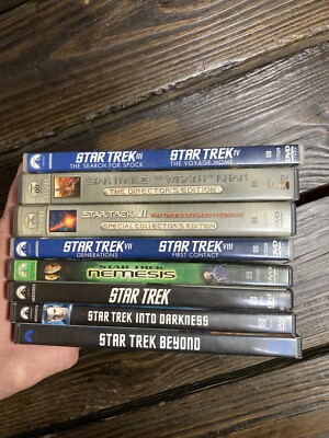Lot Of Star Trek Movies Dvd | eBay