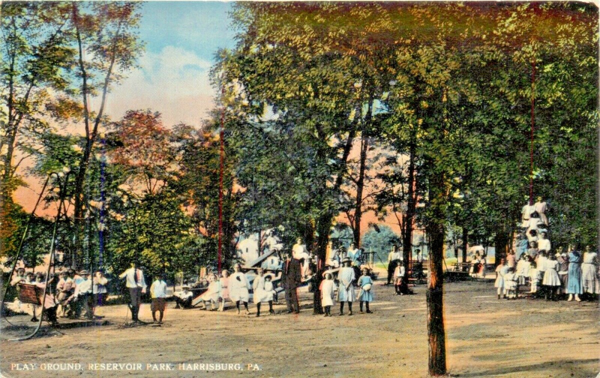 Carte postale Vintage-Harrisburg COUNTRY Club, Harrisburg, PA