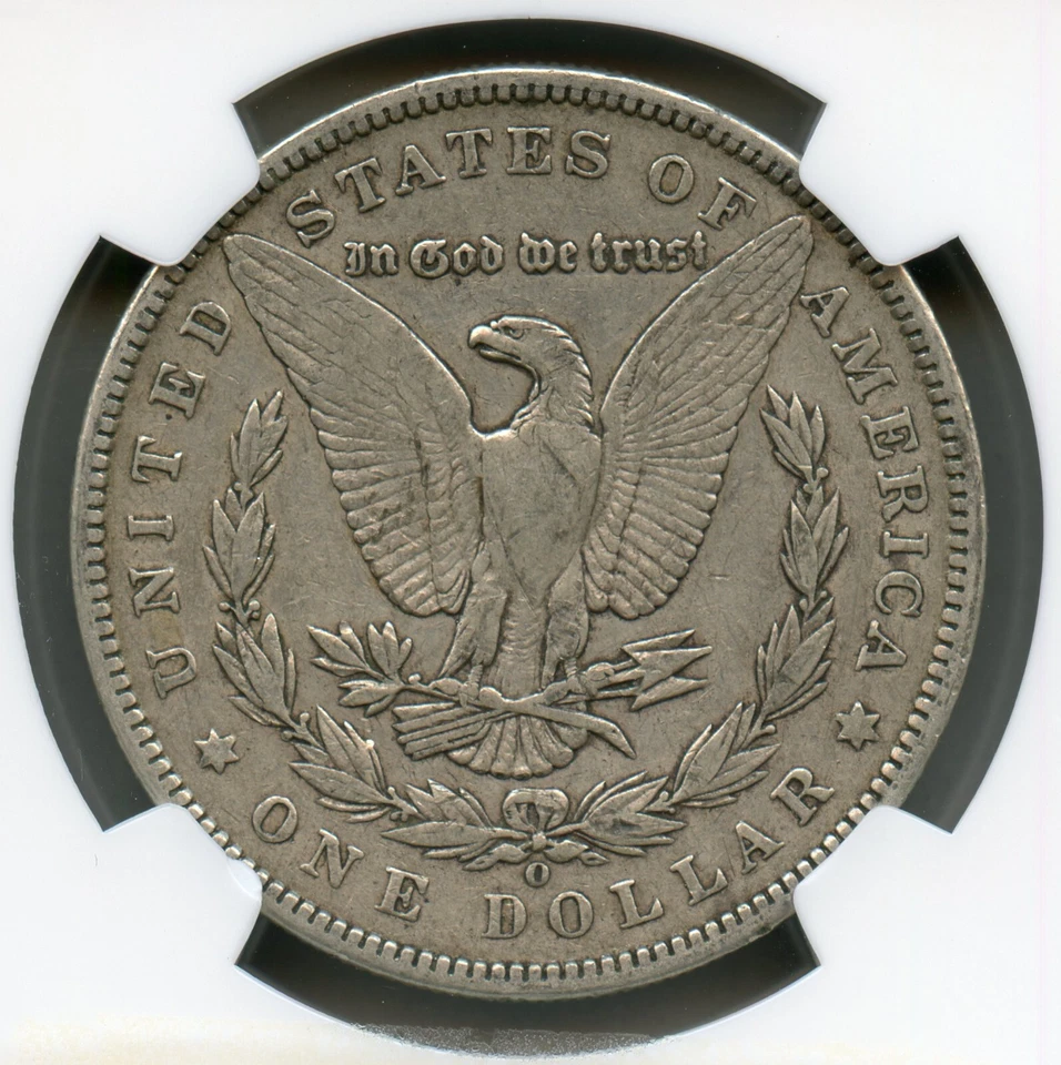 1893 O Morgan Silver Dollar NGC VF 30 - Image 4 of 4